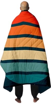 2024 Voited Limited Ripstop Outdoor Camping Blanket V20UN01BLPBC - Sunset Stripes