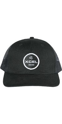 2024 Xcel Heritage Trucker Hat MAHT1TK3 - Black