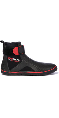 2024 Gul All Purpose 5mm Lace Up Boots BO1304-B2 - Black / Red