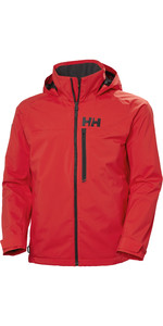2022 Helly Hansen Mens HP Racing Lifaloft Hooded Jacket 30366 - Red
