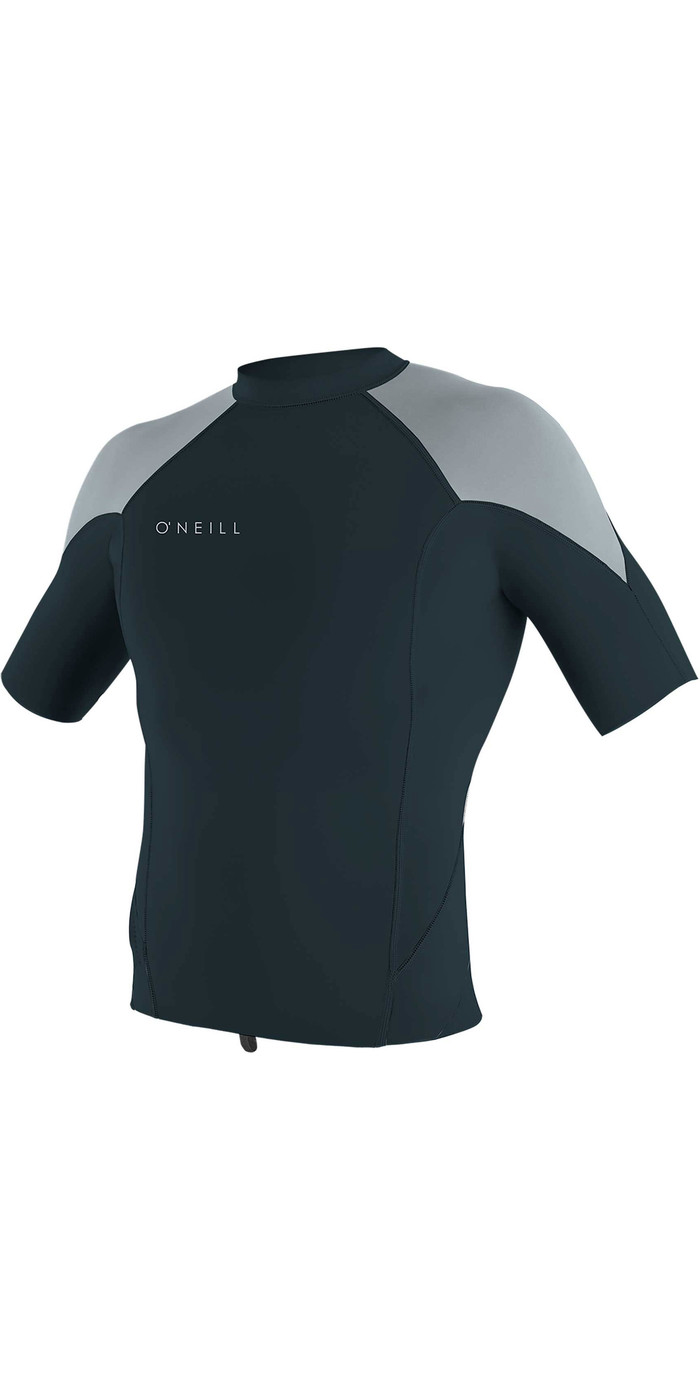 2021 O'Neill Mens Reactor II 1mm Neoprene Short Sleeve Top 5081 - Slate ...