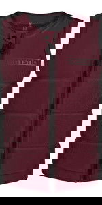 2023 Mystic Mens Star Impact Vest Front Zip 200182 - Oxblood Red