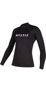 2022 Mystic Womens Star Long Sleeve Rash Vest 35001220362 - Black