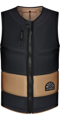 2021 Mystic Mens Stone CE Timo Kapl Front Zip Impact Vest 210157 - Black