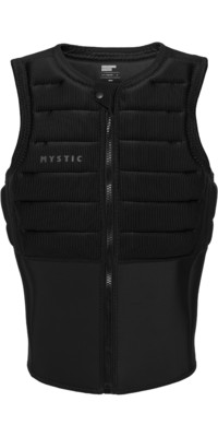 2022 Mystic Mens Majestic Front Zip Impact Vest 35005220141 - Black