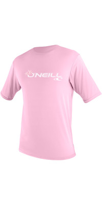 2022 O'Neill Toddler Basic Skins Short Sleeve Sun Shirt 3550 - Pink