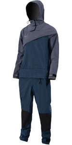 2022 Prolimit Mens Nordic Front Zip Hooded Drysuit 10000 - Steel Blue / Indigo
