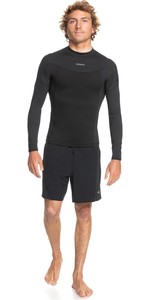 2022 Quiksilver Mens Everyday Sessions 1mm Long Sleeve Wetsuit Top EQYW803038 - Black