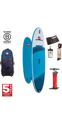 2024 Red Paddle Co 10'8'' Ride MSL Stand Up Paddle Board , Bag & Pump 001-001-001-0101 - Blue