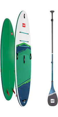2023 Red Paddle Co 12'6'' Voyager MSL Stand Up Paddle Board & Prime Lightweight Paddle 001-001-002-0063 - Green