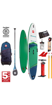 2023 Red Paddle Co 12'6'' Voyager MSL Stand Up Paddle Board, Bag, Pump & Prime Lightweight Paddle 001-001-002-0063 - Green