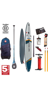 2024 Red Paddle Co 12'6'' Elite MSL Stand Up Paddle Board, Bag, Pump & Prime Lightweight Paddle 001-001-003-0037 - White