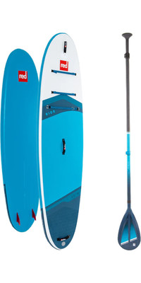 2024 Red Paddle Co 10'6'' Ride MSL Stand Up Paddle Board & Hybrid Tough Paddle 001-001-001-0098 - Blue