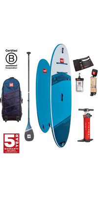 2024 Red Paddle Co 10'8'' Ride MSL Stand Up Paddle Board, Bag, Pump & Prime Lightweight Paddle 001-001-001-0098 - Blue