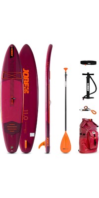 2023 Jobe Sena 11'0 Inflatable SUP Paddle Board Package 486423010 - Board, Bag, Pump, Paddle & Leash