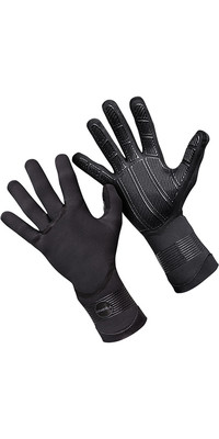 2023 O'Neill Psycho Tech 3mm Double Lined Neoprene Gloves Black 5104