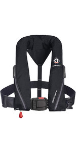 2023 Crewsaver Crewfit 165N Sport Manual Lifejacket 9710BLM - Black