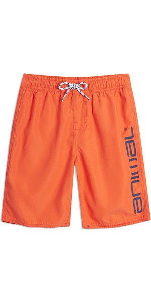 2019 Animal Junior Tanner Board Shorts Firecracker Orange CL9SQ600
