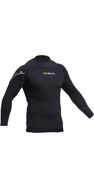 2019 GUL Junior Code Zero 1mm Thermo Top BLACK AC0115-B2