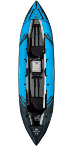 2020 Aquaglide Chinook 120 3 Man Kayak Blue - Kayak only