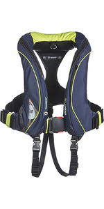 2023 Crewsaver ErgoFit+ 190N Automatic Lifejacket With Harness, Light & Hood Navy 9155NBGAP