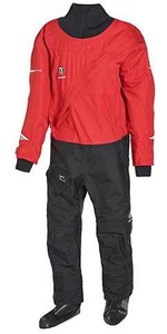 2023 Crewsaver Junior Atacama Drysuit 6557 - Black / Red