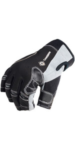 2022 Crewsaver Short Finger Gloves Black 6950