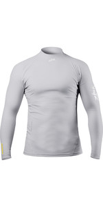 2023 Zhik Mens Eco Spandex Long Sleeve Top DTP-0063-M-PLT - Platinum