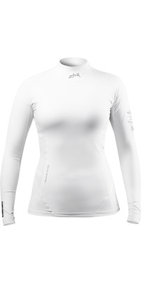 2023 Zhik Womens Eco Long Sleeve Spandex Top DTP-0063-W-WHT - White