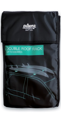 2021 Extreme Surf Co Double Overhead Soft Roof Racks XTSURF03 - Black