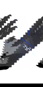 2023 Gul Junior CZ Winter Short Finger Sailing Gloves Black GL1242-B6