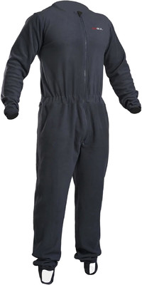 2024 Gul Junior Radiation Drysuit Undersuit Fleece Technical Onesie CHARCOAL GM0283-B3