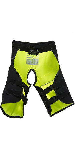 2019 Gul Junior Code Zero Kenetic Hike Pants BLACK / YELLOW GM0060-B2