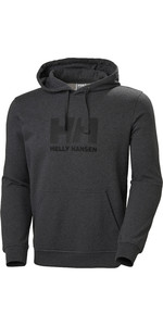 2023 Helly Hansen HH Logo Hoodie 33977 - Ebony Melange