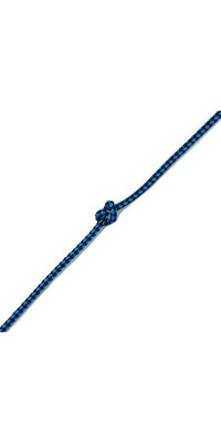 Kingfisher Evolution 8 Plait Pre-Stretched Dinghy Rope Blue / Black PS0X2 - Price per metre.
