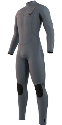 2022 Mystic Mens The One 4/3mm GBS Zipfree Wetsuit 35000220008-802 - Dark Grey