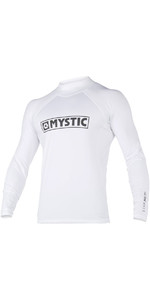 2021 Mystic Star L / S Rash Vest White 180112
