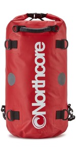 2020 Northcore 40Ltr Dry Bag / Back Pack NOCO67C - Red