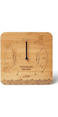 2023 Northcore Desk Top Bamboo Tide Clock NOCO88