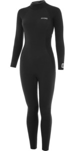 2022 Nyord Womens Furno 3/2mm GBS Back Zip Wetsuit FBW32001 - Black