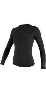 2023 O'Neill Womens Thermo-X Long Sleeve Top BLACK 5025