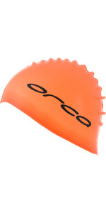 2022 Orca Silicone Swim Cap DVA00050 - Orange