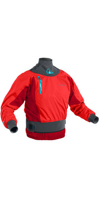 2023 Palm Womens Zenith Whitewater Jacket Flame Red 12390