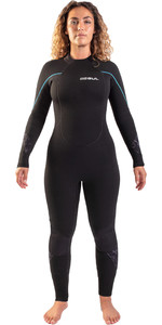 2023 Gul Womens Response 5/3mm GBS Back Zip Wetsuit RE1229-C1 - Black