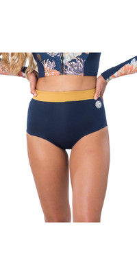 2021 Rip Curl Womens Searchers High Waisted 1mm Neoprene Shorts WSH9CW - Navy