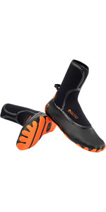 2021 Solite Custom 2.0 5mm Wetsuit Boots 21007 - Orange / Black