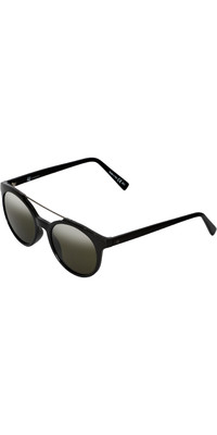 2021 US The Calix Sunglasses 829 - Gloss Black / Vintage Grey Polarised Lenses