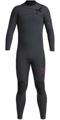 2023 Xcel Mens Comp X 4/3mm Chest Zip Wetsuit MN43C2C9 - Black