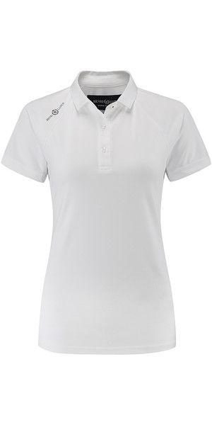 2018 Henri Lloyd Womens Cool Dri Polo Shirt Bright White YI000006