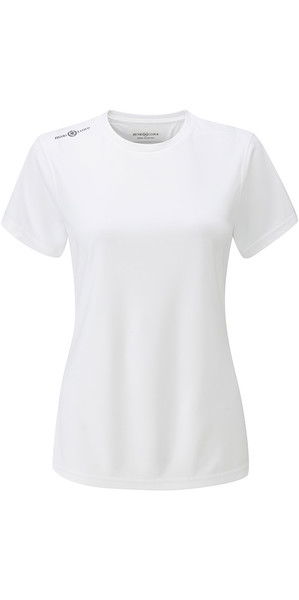 2018 Henri Lloyd Womens Cool Dri T-Shirt Bright White YI200004